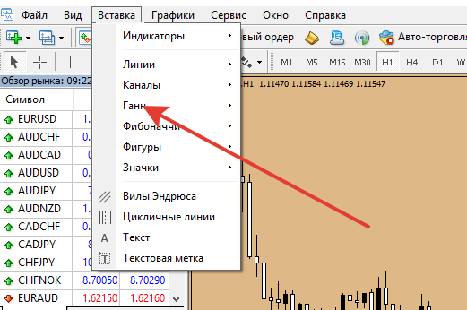 Gann-Gitter