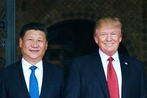 Prezydent Usa Donald Trump Spotkał Się Z Prezydentem Xi Jinpingiem Z Chin (kwiecień 6 7, 2017)